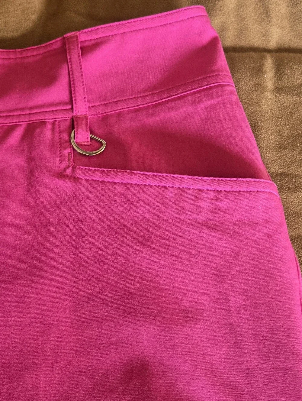 GG Blue belted pink shorts. Size 14. 8